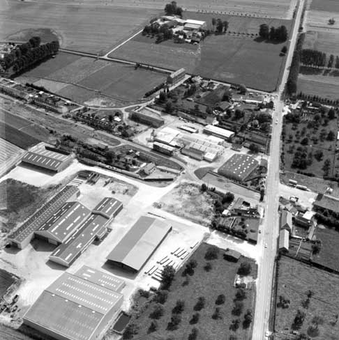 Vue générale de l'usine .