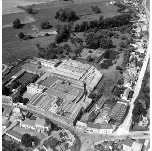Vue générale de l'usine.