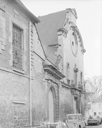 Vue d'ensemble de la chapelle, façade Ouest