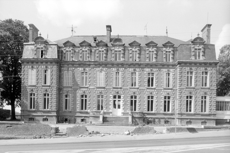 Logement patronal, élévation antérieure.
