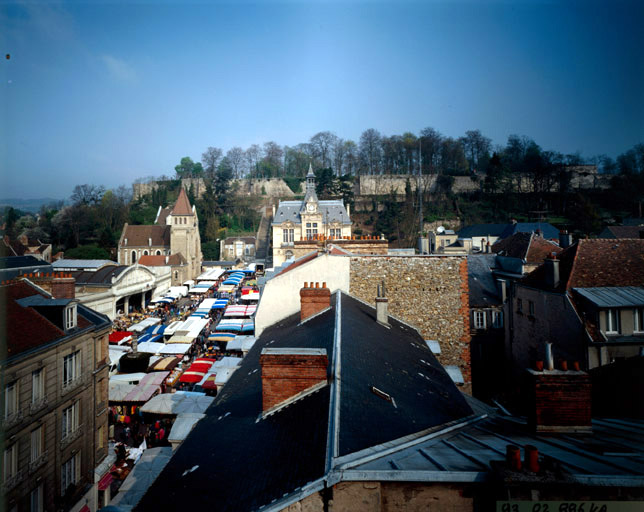 Vue d'ensemble depuis le haut de la tour Balhan.