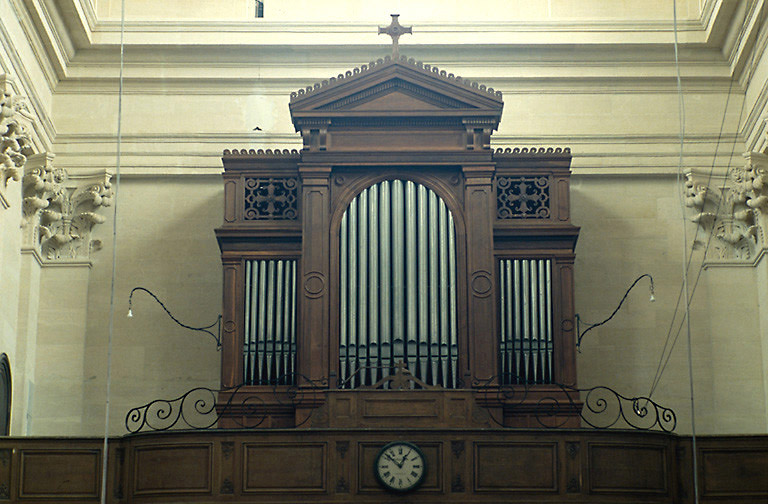 Orgue de tribune : partie instrumentale de l'orgue