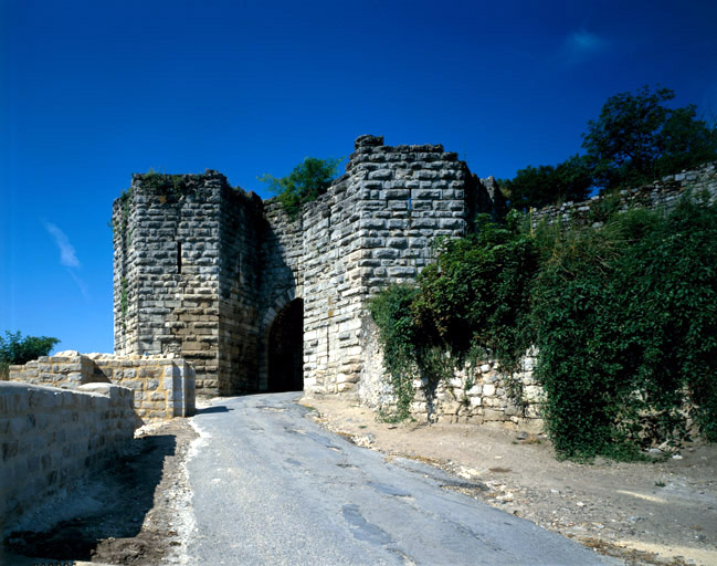 Vue d'ensemble de la porte Saint Jean.