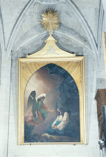 Tableau (tableau d'autel) : Jésus au Jardin des oliviers