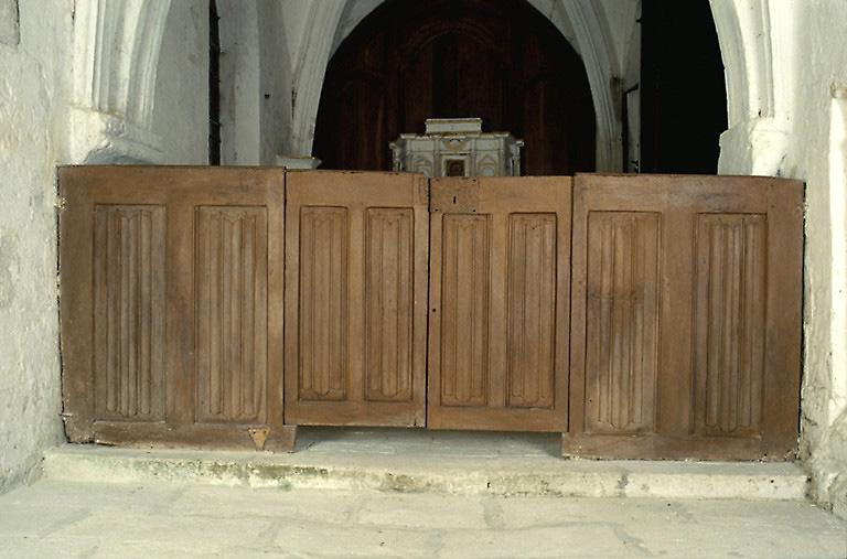 Clôture de choeur, clôture de chapelle