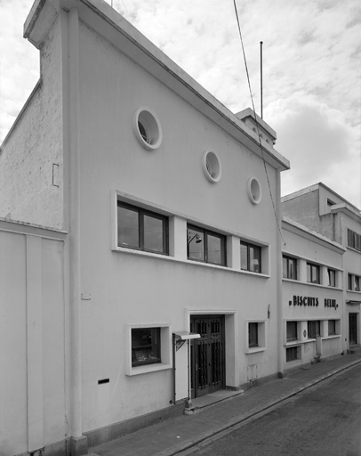 Vue de la façade.