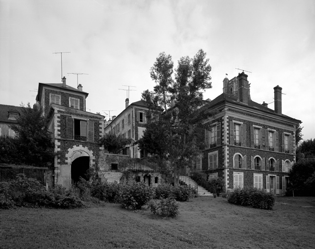 Vue d'ensemble sur le jardin.