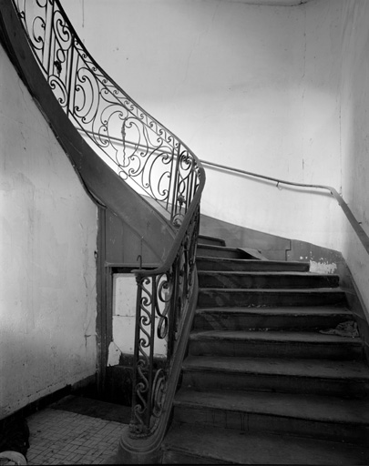 Vue de l'escalier.