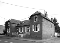 Boué, maison jumelée (étudiée), 26 rue du Nouvion. ; Vue générale.