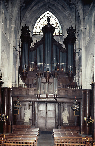 Orgue de tribune : partie instrumentale de l'orgue