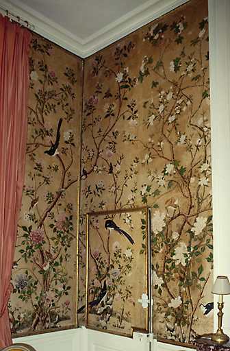 Revêtement mural (papiers peints) : chinoiseries