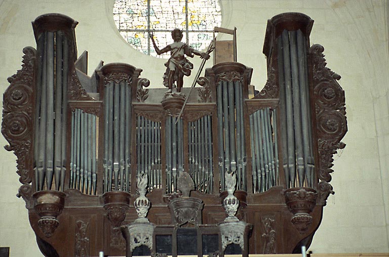 Orgue de tribune : partie instrumentale de l'orgue