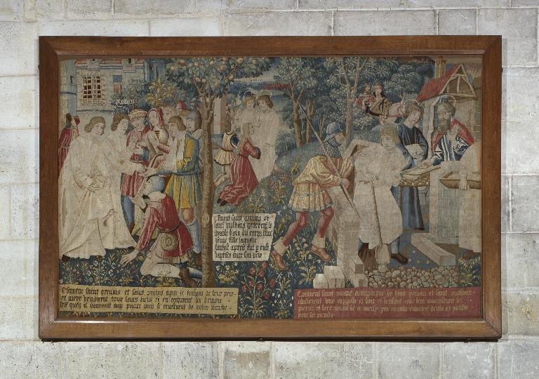 Vue de la pièce murale.