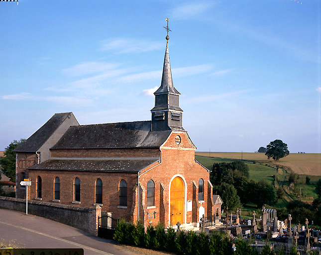 Eglise paroissiale et cimetière Sainte-Barbe