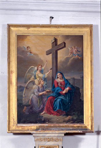 Tableau : La Vierge au pied de la Croix