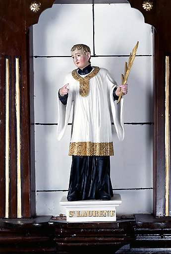 Statuette : Saint Laurent