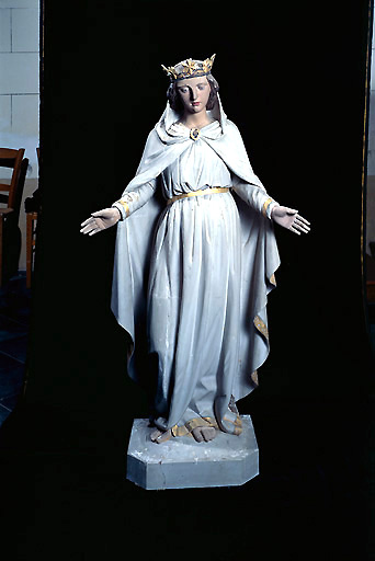 Statue (petite nature) : Immaculée Conception