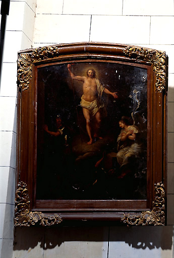 Tableau d'autel : Résurrection du Christ
