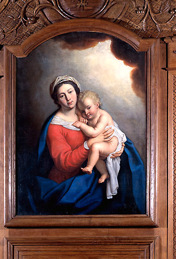 Tableau d'autel : Vierge à l'Enfant