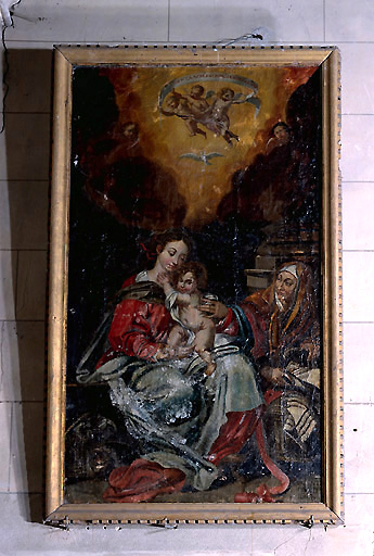 Tableau : Sainte Anne, la Vierge et l'Enfant Jésus