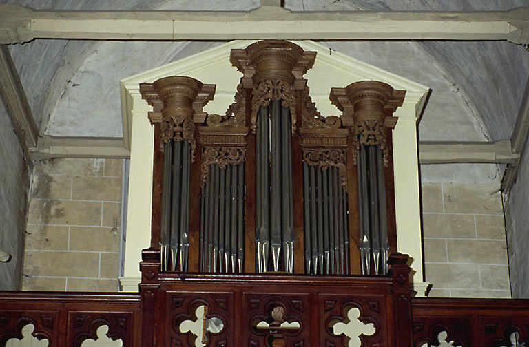 Orgue de tribune : partie instrumentale de l'orgue