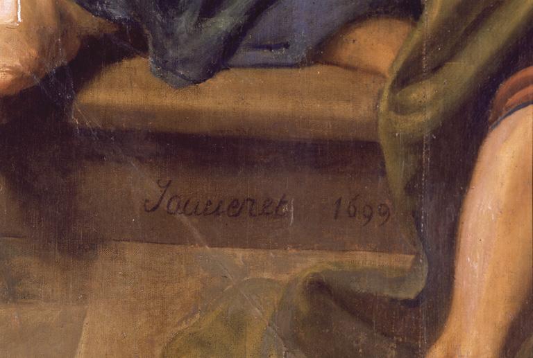 Détail de la signature.