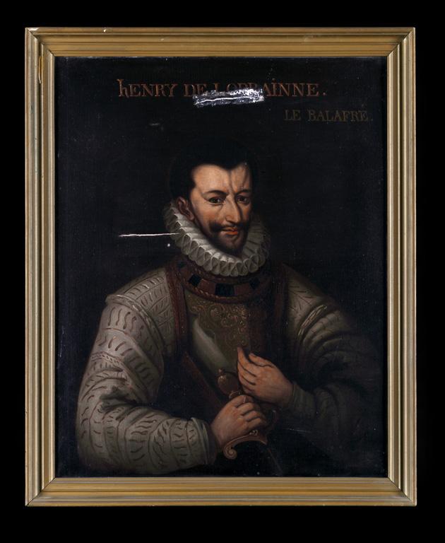 Vue du tableau représentant Henri 1e de Lorraine, duc de Guise.