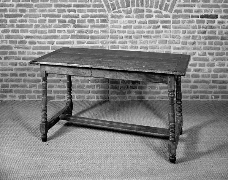 Vue de la table.