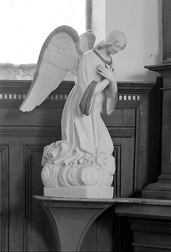 Ensemble de statues du choeur : anges adorateurs