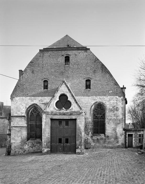 Vue de la façade occidentale.