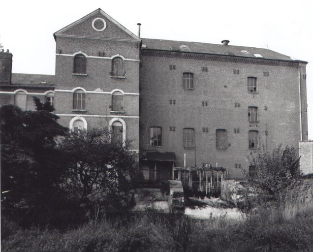 Façade postérieure de la minoterie.