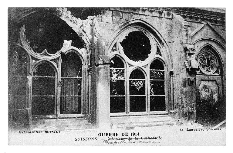 Ancien ensemble canonial de Soissons (salle capitulaire, cloître, maisons, collège)