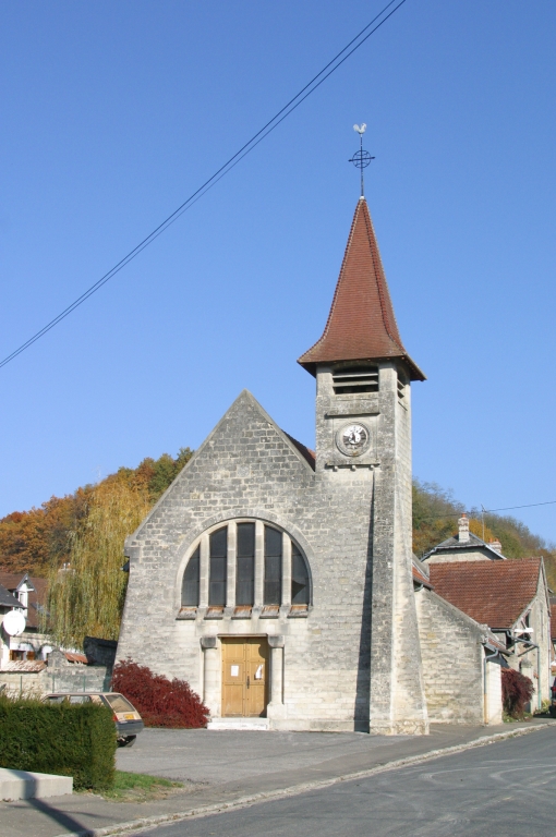 Vue générale de la façade ouest.