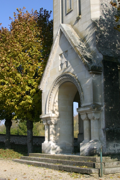 Vue du porche.