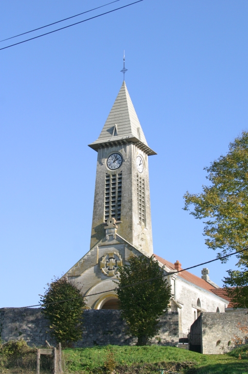 Vue de la façade.