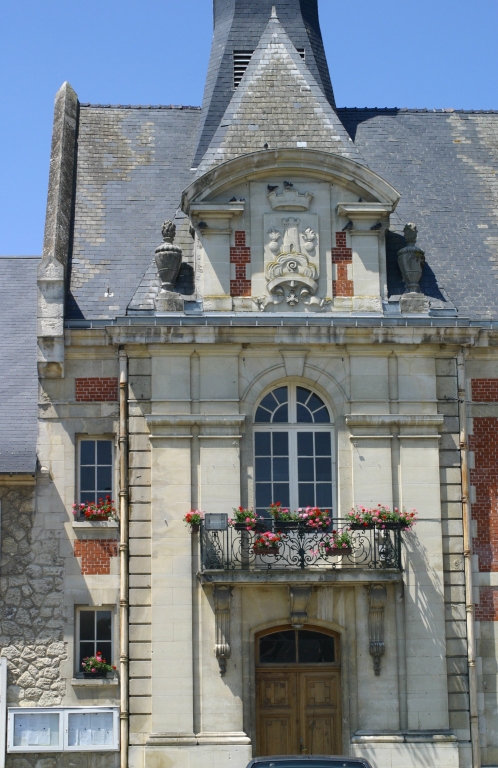 Détail de la façade.