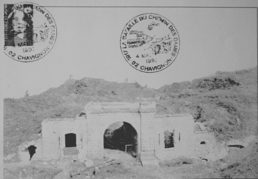 Vue ancienne de l'entrée du fort.