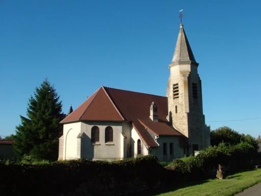 Vue du chevet.