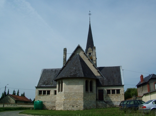 Vue du chevet.