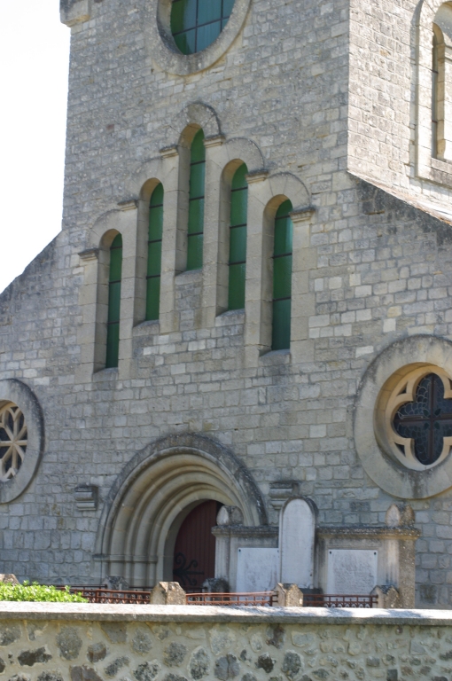 Vue de la façade avant-guerre.