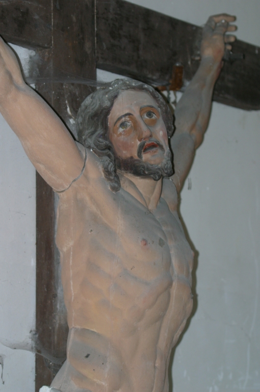 Détail du Christ en croix.