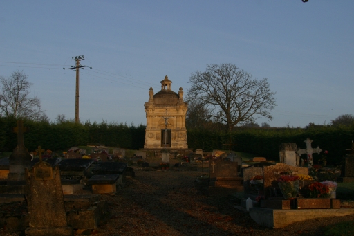 Vue du cimetière communal.