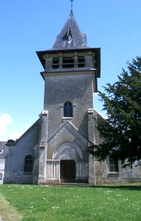 Vue de la façade ouest.