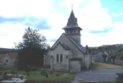 Vue du chevet.