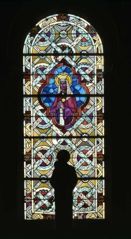 Verrière de la Vierge.