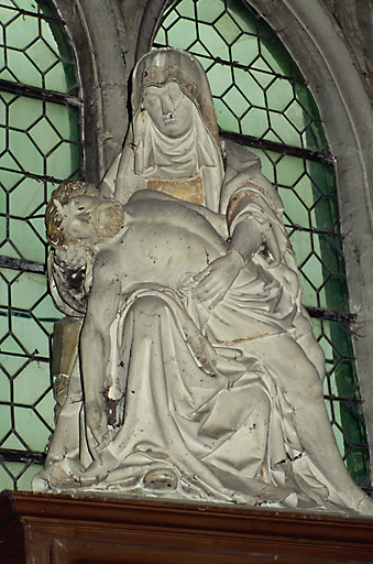 Groupe sculpté : Vierge de Pitié