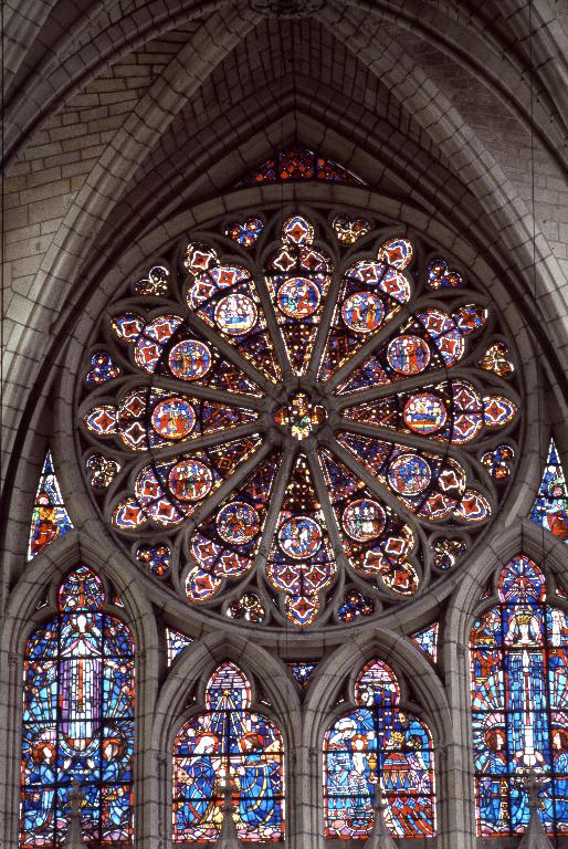 Vue de la rose.