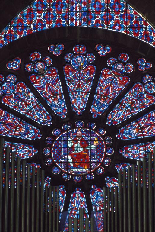 Détail de la rose.