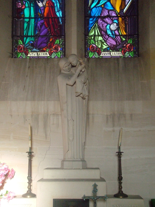 Vue de la Vierge à l'Enfant de Jacques Martin.