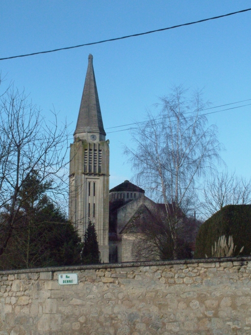 Vue du chevet.